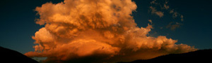 digital panoramic photograph of  Burling Gap lighthouse, Beachy Head, Kent